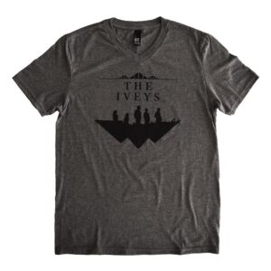 V-Neck Grey Loose Fit Tee